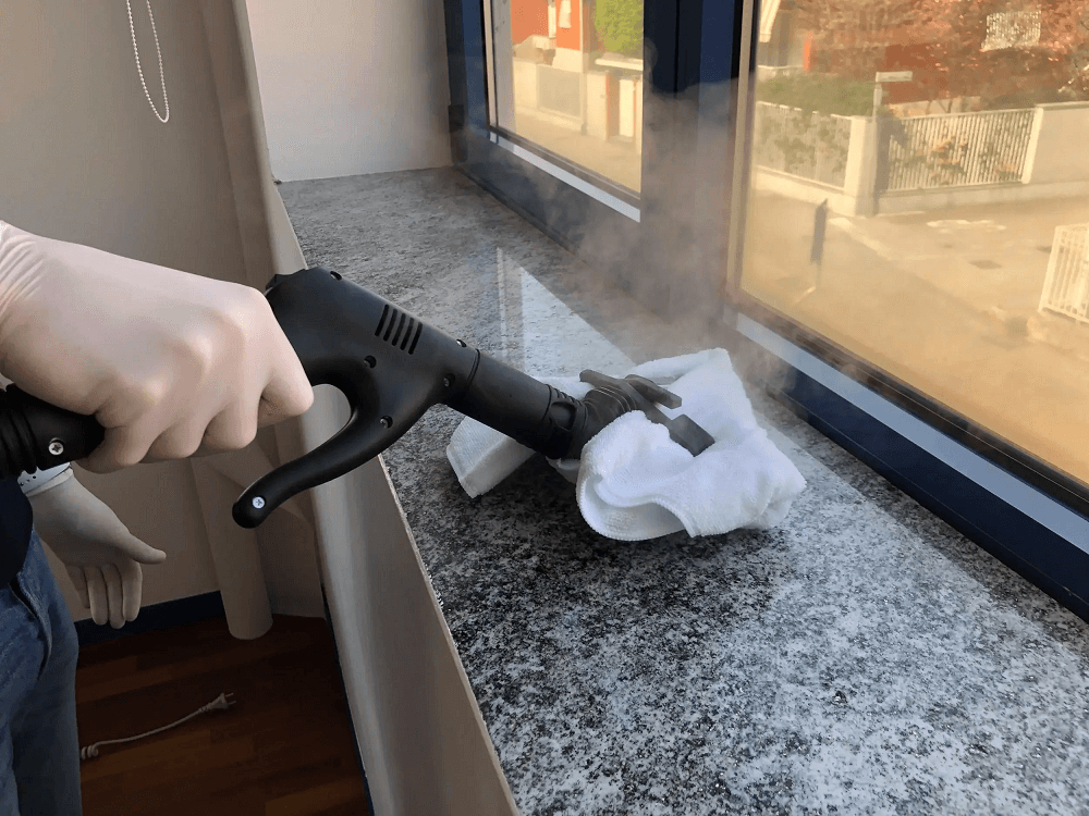 Portable mini steam cleaner Portable mini steamer for cleaning Fortador Volt Mini